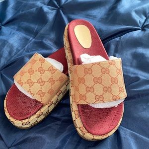 Gucci platform sandals